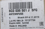 VW Polo AW Skoda SEAT Ibiza antenna base (gloss black) 6C0035501J 5FQ