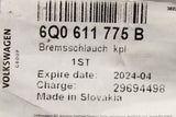 VW Golf MK4 Beetle Polo Lupo Audi A1 TT rear brake hose 6Q0611775B
