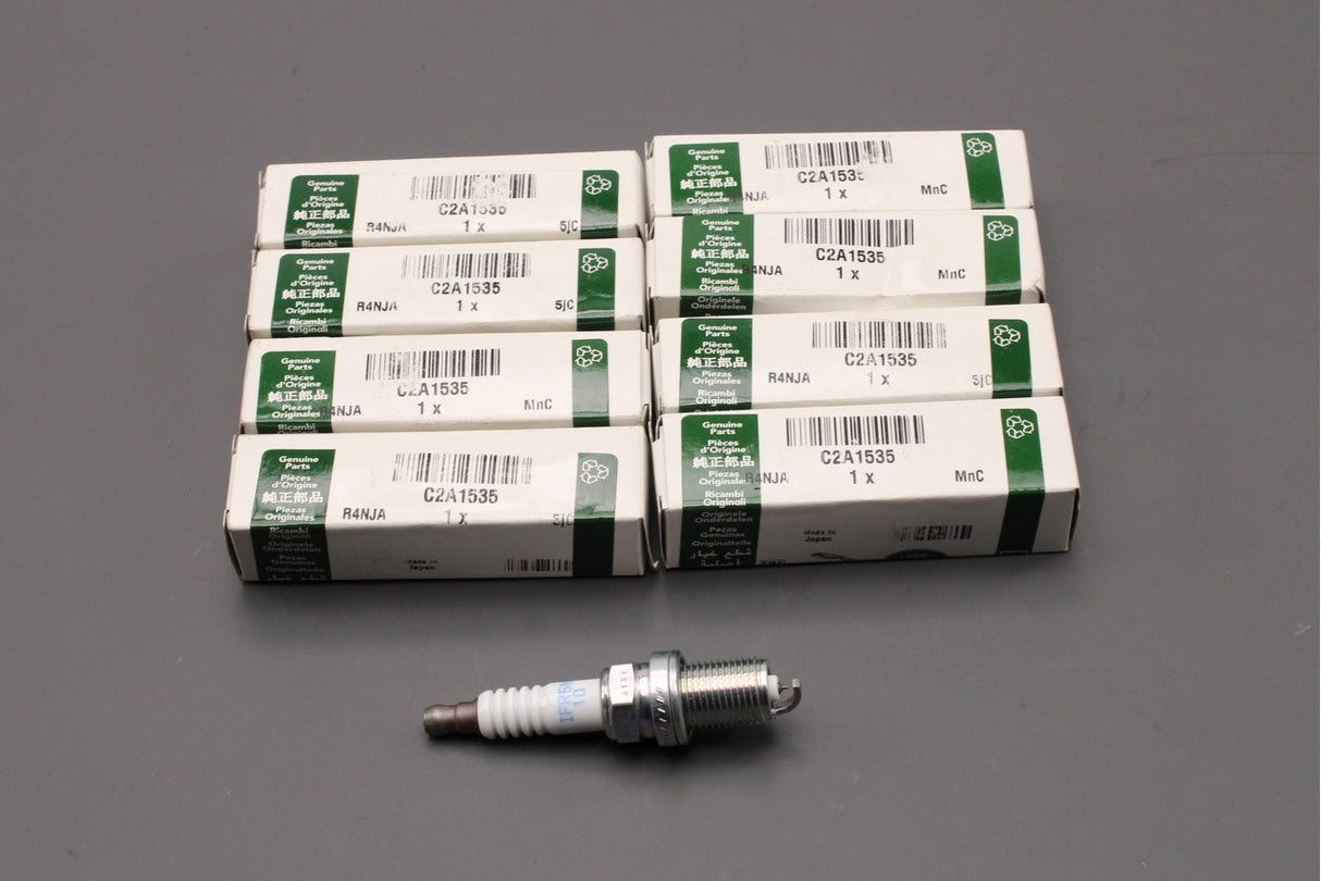 Jaguar XF 09-15 XJ 03-09 XK 06-14 S-Type V8 spark plugs (x8) C2A1535