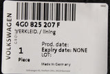 Audi A6 S6 A7 2011-2018 underbody trim panel (left) 4G0825207F
