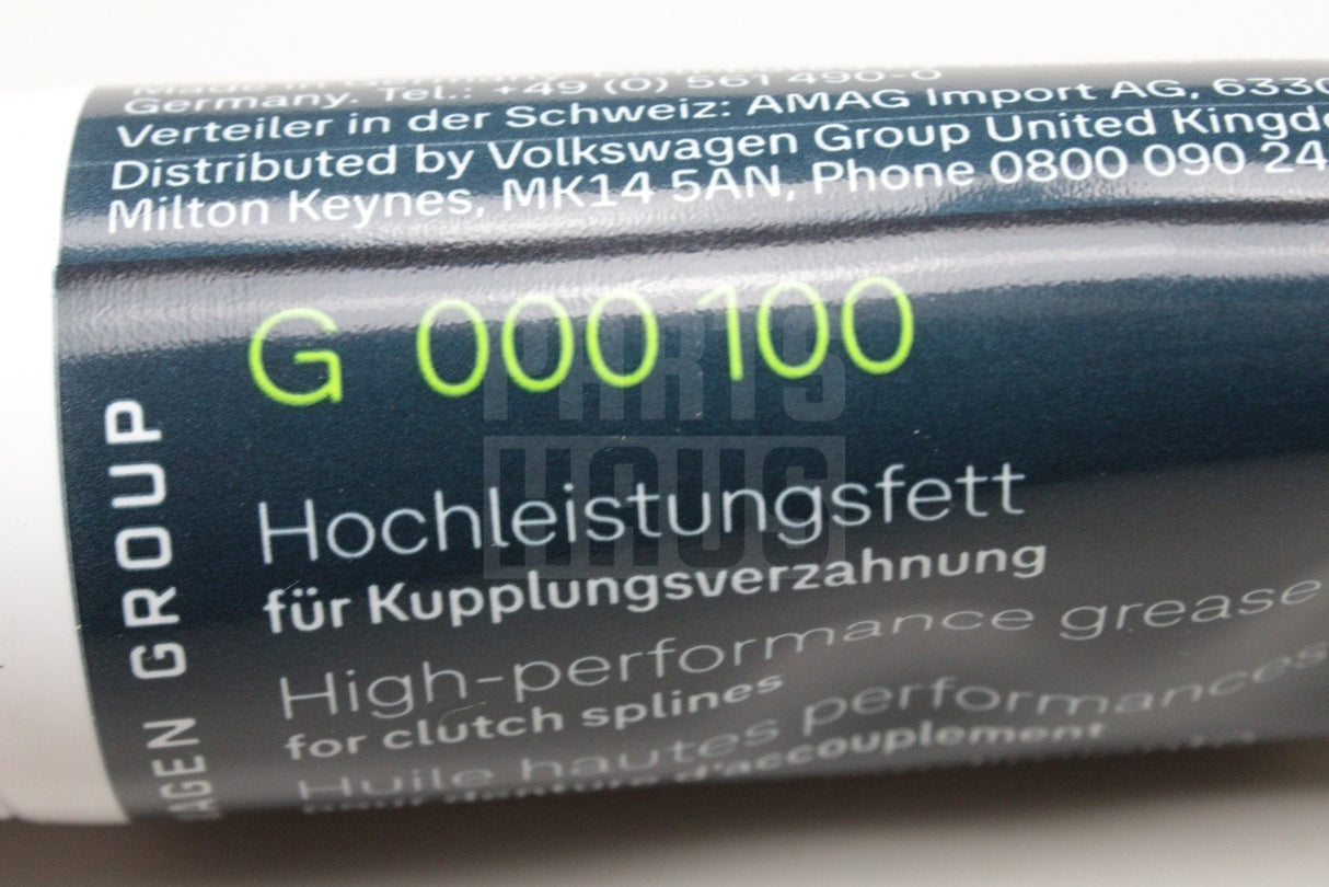 VW Audi Skoda SEAT clutch spline grease 80g tube G000100