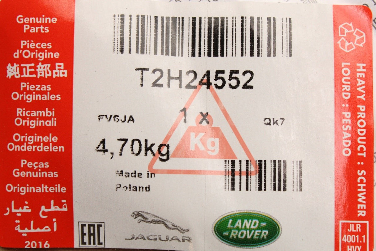 Jaguar XF Sportbrake 2016-on rubber boot liner T2H24552