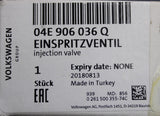 VW Golf Audi A3 Q3 Skoda SEAT 1.2 1.4 TSI fuel injector valve 04E906036Q