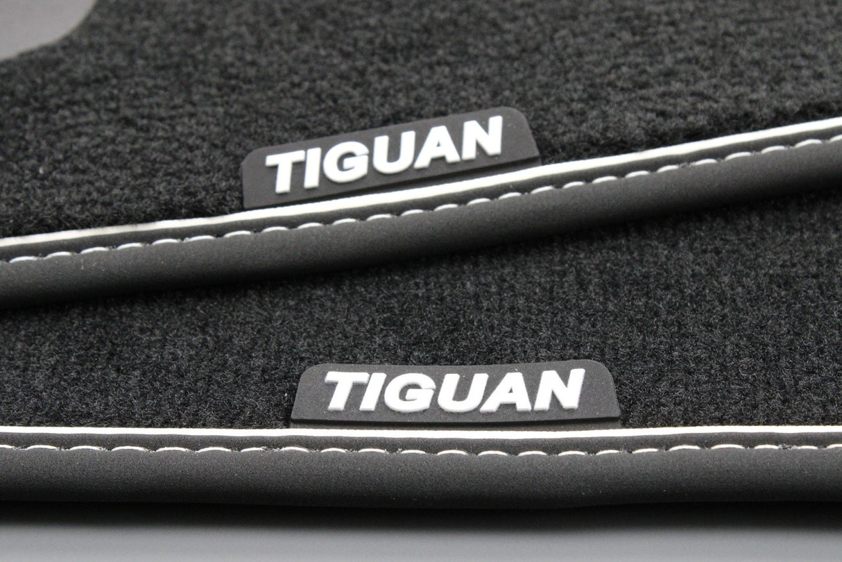 VW Tiguan 2016-2024 RHD premium front carpet floor mats set