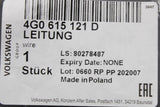 Audi A6 A7 C7 2011-2017 brake pad wear indicator sensor wire 4G0615121D