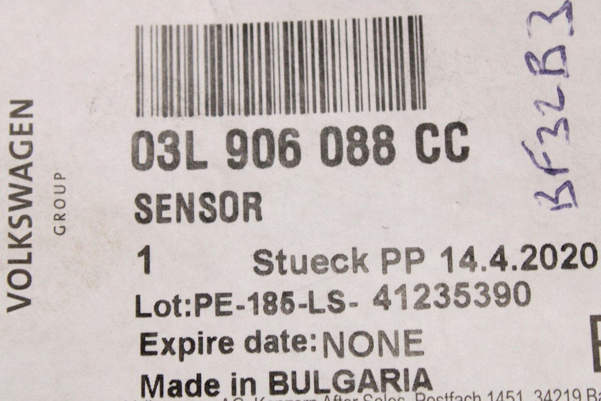 VW Audi Skoda SEAT exhaust gas temperature sensor (TDI) 03L906088CC