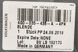 Audi A6 C7 11-17 RS6 rear Bose speaker grille trim (left) 4G0035435A 4PK