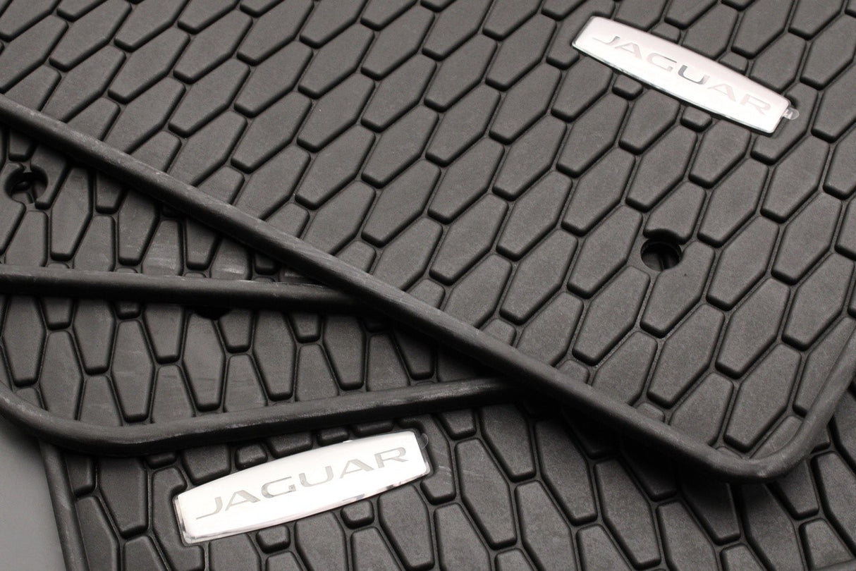 Jaguar XF 2016-on RHD rubber floor mat set (AWD) T2H24470
