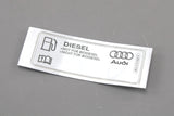 Audi A4 A5 A6 A7 A8 Q2 Q5 Q7 2007-On Diesel fuel cap sticker 8K0010508R