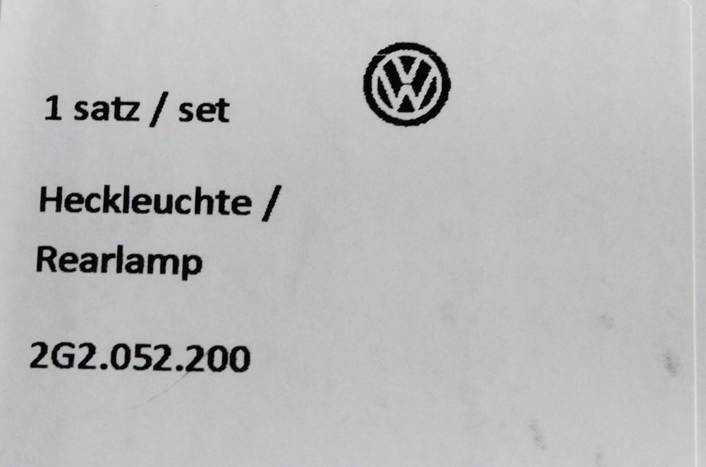 VW Polo AW 2018- retrofit LED tinted black line rear lights 2G2052200