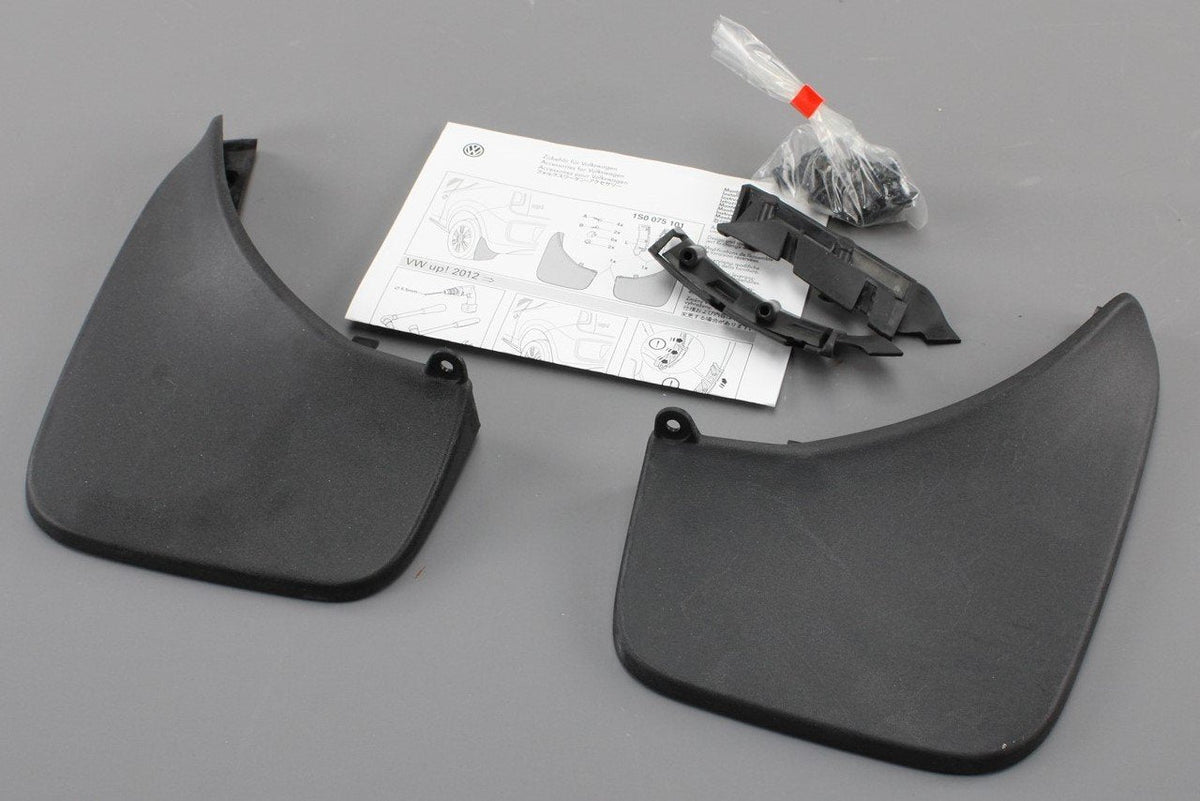 VW Up! 2012-2016 accessory mud flaps set (rear) 1S0075101, view 1