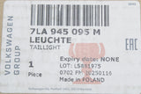 VW Transporter T6.1 2020-on left rear light unit (wing door) 7LA945095M