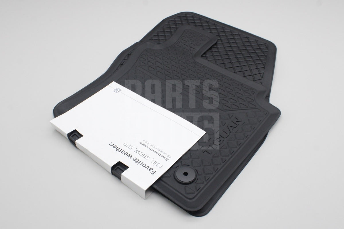VW Tiguan 2016-24 front rubber floor mats set RHD 5NC061502 82V