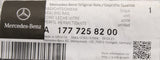 Mercedes-Benz A Class door window seal A1777258200