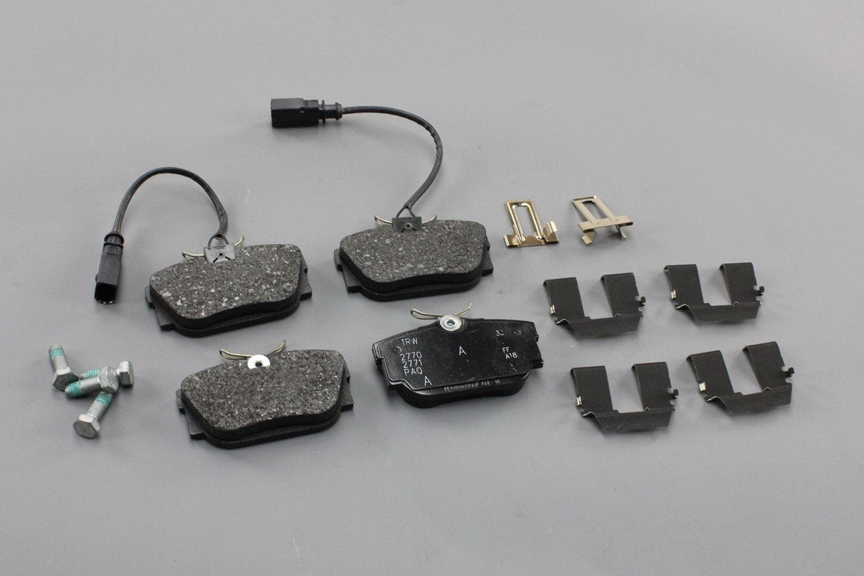 VW Sharan Transporter T4 SEAT Alhambra rear brake pads 7M3698451F