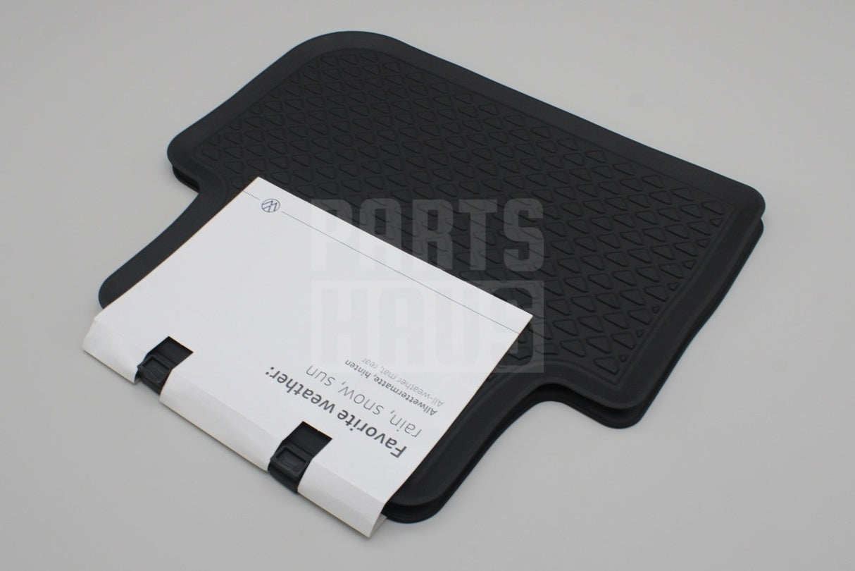 VW Tiguan 2016-on rear rubber all weather floor mats set 5NA061512 82V