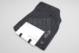 VW ID.3 2020-on front rubber floor mats RHD 10C061502 82V