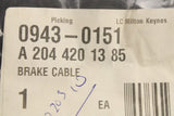 Mercedes-Benz C-Class handbrake cable A2044201385