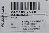 VW Audi Skoda SEAT crankshaft toothed belt pulley (1.0 TSI) 04C105263B
