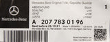 Mercedes-Benz C-Class panoramic sunroof seal A2077830196