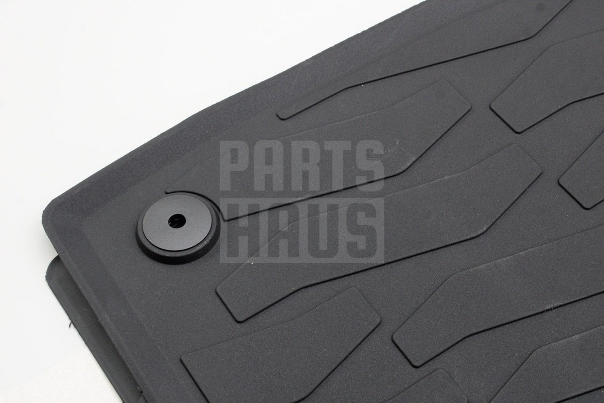 VW ID.3 2020-on front rubber floor mats RHD 10C061502 82V