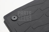 VW ID.3 2020-on front rubber floor mats RHD 10C061502 82V