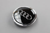 Audi A3 TT R8 alloy wheel centre hub cap gloss black (x1) 4B0601170A AX1
