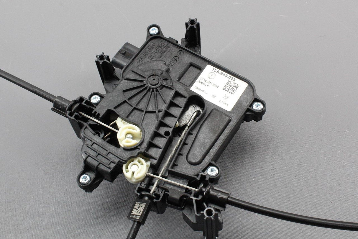 VW Transporter T6.1 left power latch slide door actuator lock 7LA843653