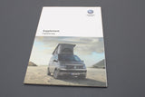 VW T6 California 2016-2019 owners manual supplement 7E0012720HE