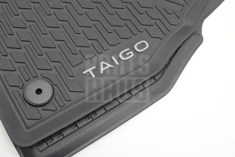VW Taigo 2022-on front all weather rubber mats (RHD) 2G8061502 82V