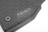 VW Taigo 2022-on front and rear rubber floor mats set 2G8061502 / 512