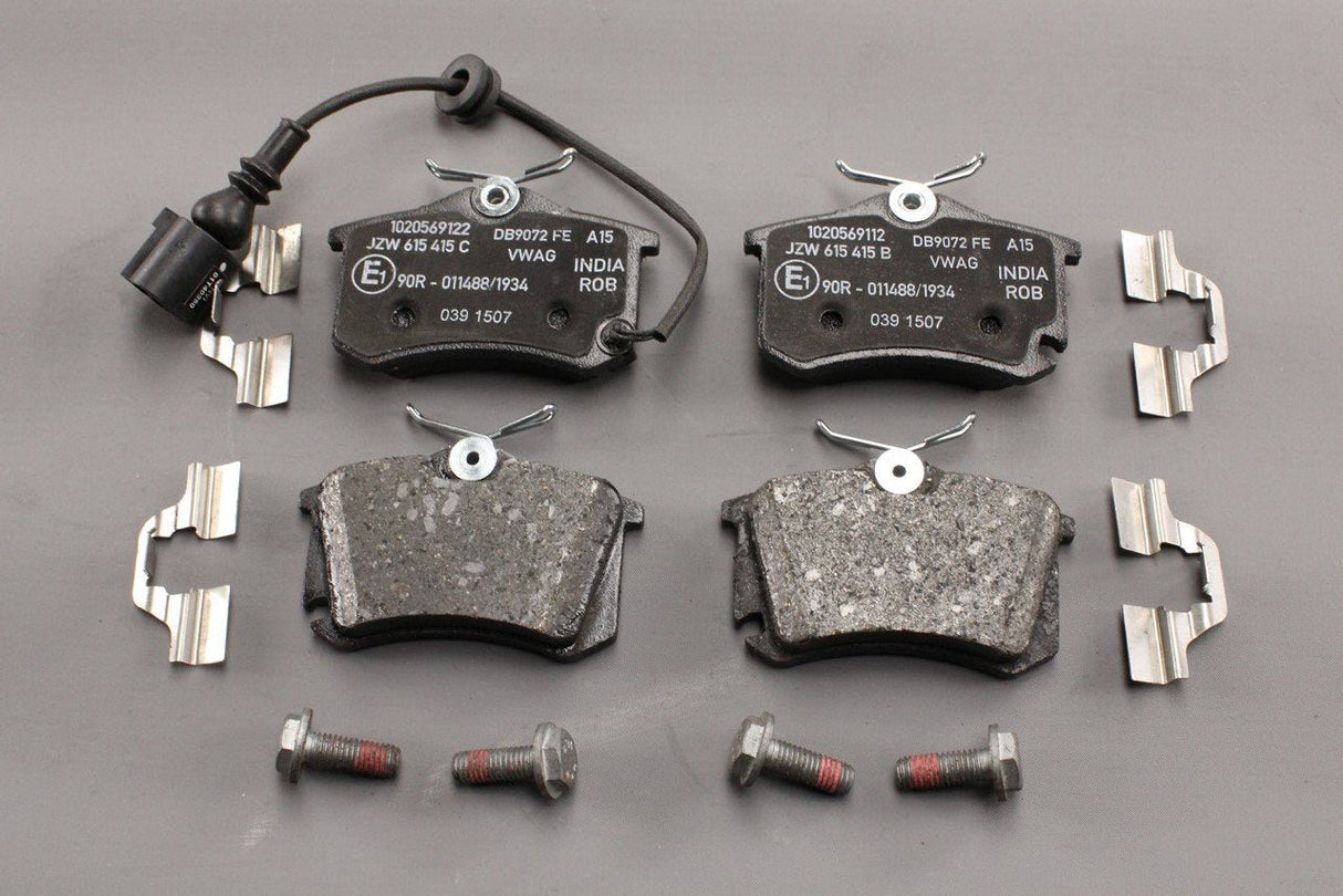 VW Polo GTI 9N 9N3 Lupo GTI SEAT Ibiza rear brake pads 230mm JZW698451F