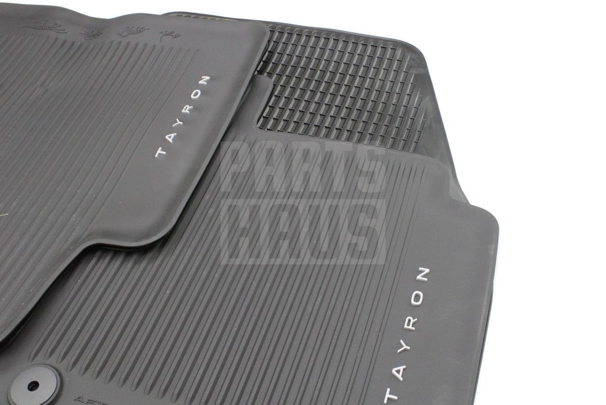 VW Tayron 2025-on RHD all weather floor mats (front & rear) 57M061502 82V / 57L061512 82V