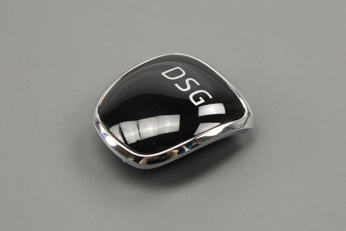 Skoda Fabia Octavia Superb Yeti 2013-on DSG shifter badge 5E0713146A, view 1