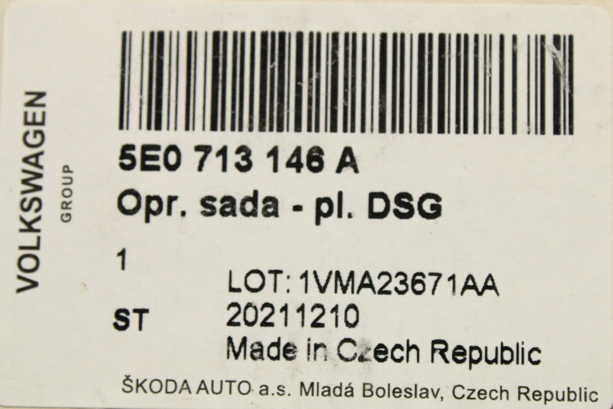 Skoda Fabia Octavia Superb Yeti 2013-on DSG shifter badge 5E0713146A