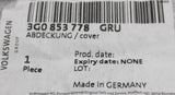 VW Passat 2015-on lower door moulding trim (rear right) 3G0853778 GRU