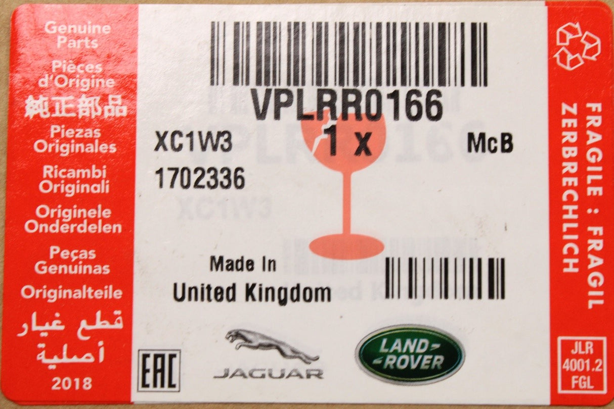 Land Rover Discovery 5 2017-on roof rail finishing trim VPLRR0166