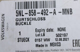 VW SEAT seat belt latch for 2 seat rear bench (right) 5NL858492A MNB
