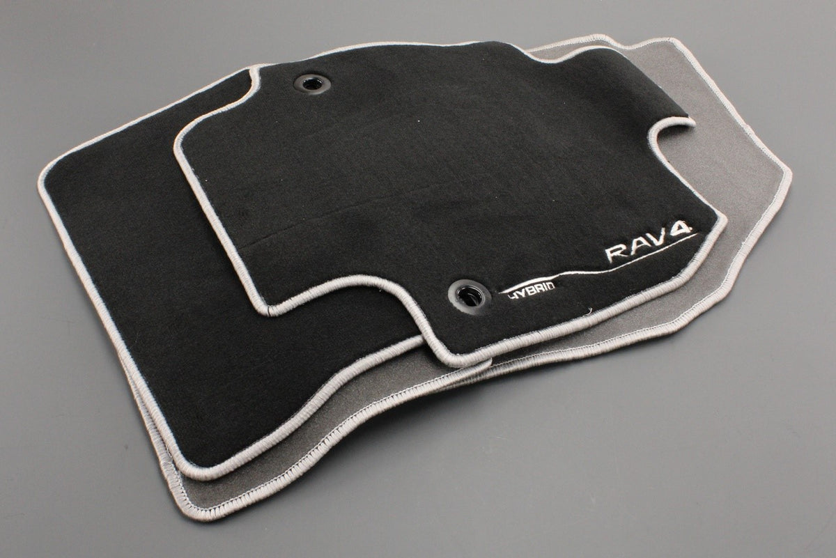 Toyota RAV4 Hybrid RHD carpet floor mats set PW210-42016, view 1