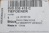Audi A3 S3 RS3 2013-20 Q2 2017-on front door bass loudspeaker 8V0035415C