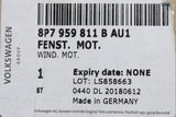 Audi A3 Cabriolet 2008-2013 rear window motor (left) 8P7959811B AU1