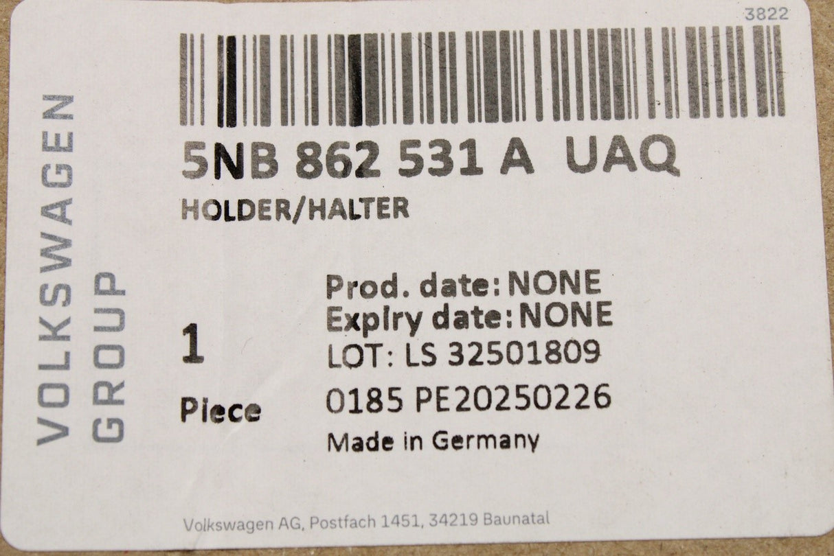 VW Tiguan SEAT Tarraco centre console cup holder (LHD) 5NB862531A UAQ