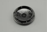 VW 2011-on satin black/chrome alloy wheel centre cap (x1) 5G0601171 XQI