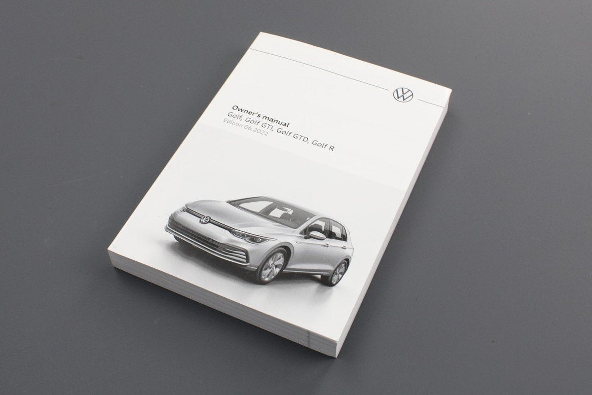 VW Golf, Golf GTI, Golf GTD, Golf R owners manual (06.2022) 5H0012720AG, view 1