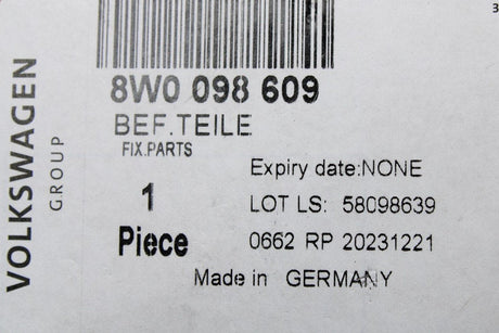 Audi A4 A5 Q5 engine & gearbox mount fixing kit bolts 8W0098609