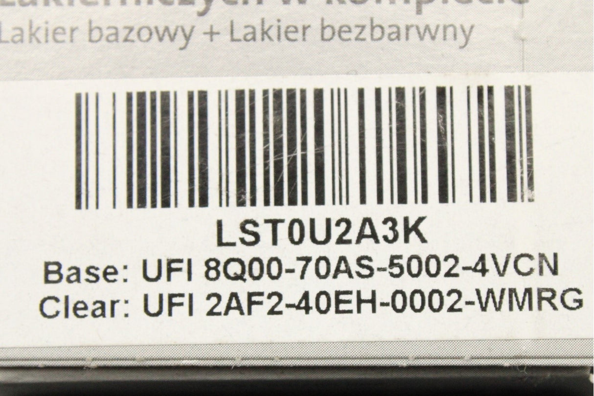 VW touch up paint set Black Rubin A3K (x2 9ml) LST0U2A3K