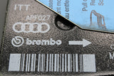 Audi A6 2015-2018 A7 2015-2018 brake pads (front) 8R0698151AH