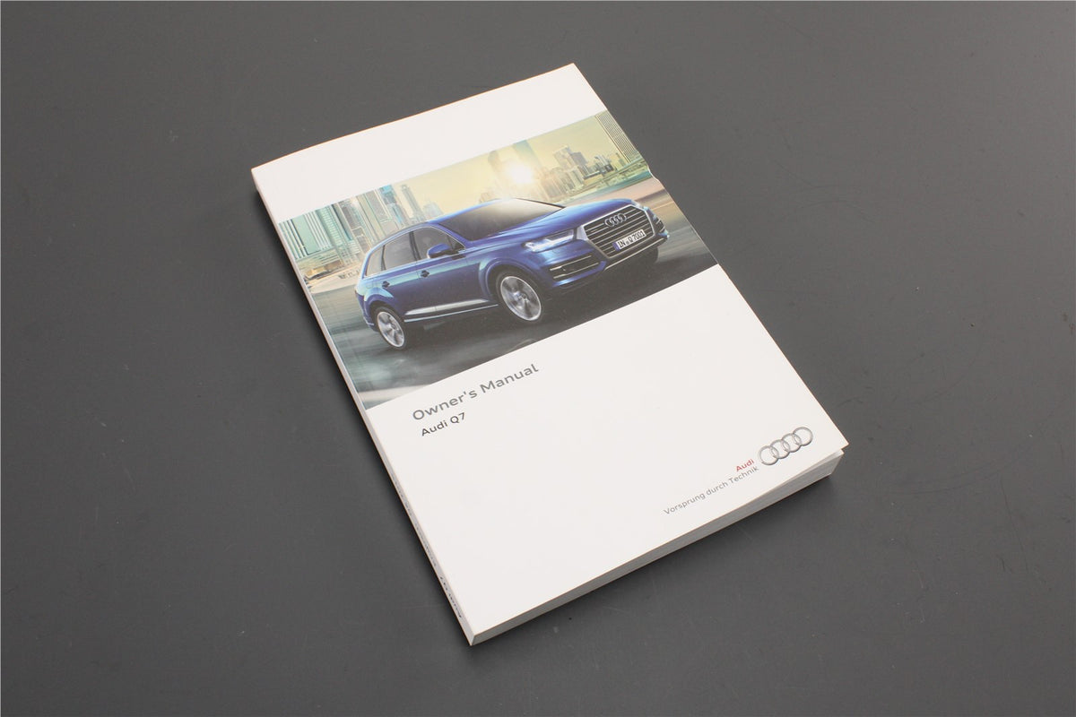 Audi Q7 4M 2016-on owners manual handbook 1625614M020, view 1