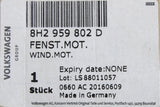 Audi A4 S4 RS4 Cabriolet 03-09 RHD front window motor (right) 8H2959802D