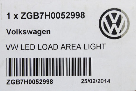 VW Transporter T5.1 T6 Caddy 2K load area LED light ZGB7H0052998